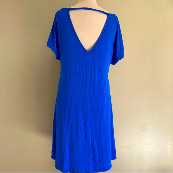 American Eagle Blue Swing T-Shirt Dress sz S - Picture 3 of 6